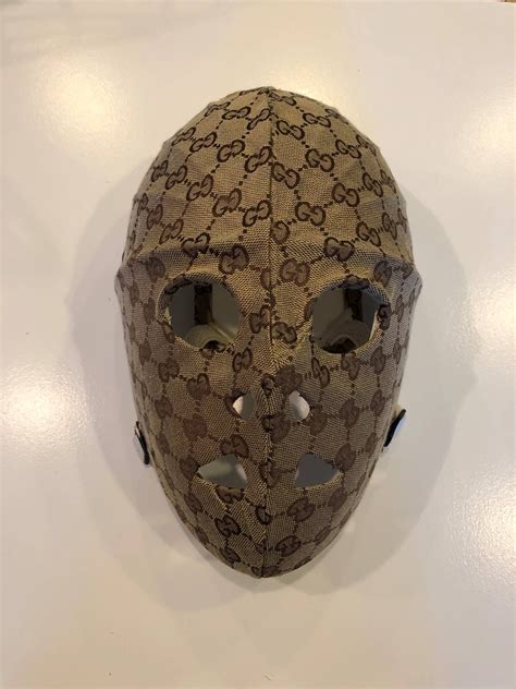 gucci print hockey mask|Gucci goggles injection.